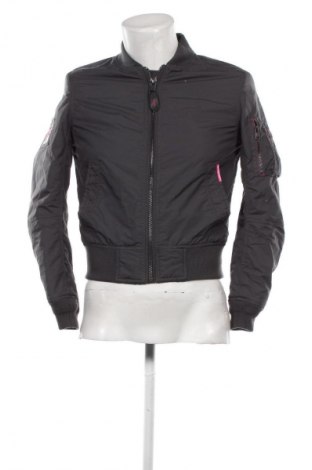 Herrenjacke Superdry, Größe S, Farbe Grau, Preis € 35,99