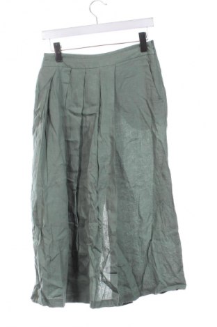 Fustă-pantalon Zara, Mărime S, Culoare Verde, Preț 57,99 Lei