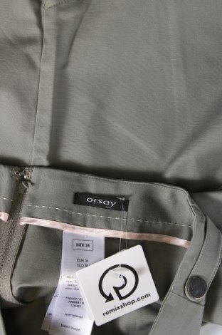 Φούστα Orsay, Μέγεθος XS, Χρώμα Πράσινο, Τιμή 5,99 €