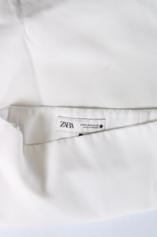 Fustă Zara, Mărime XS, Culoare Alb, Preț 51,02 Lei