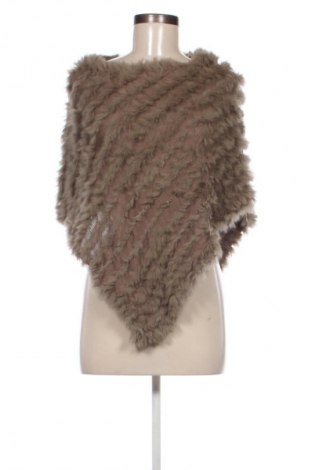 Poncho, Größe S, Farbe Beige, Preis € 9,49