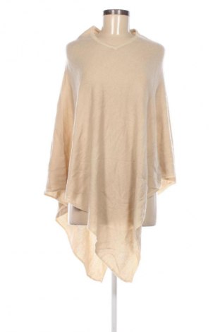 Poncho, Größe M, Farbe Beige, Preis € 11,49