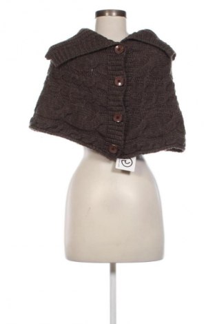 Poncho, Größe M, Farbe Braun, Preis 4,99 €