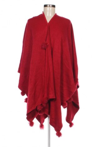 Poncho, Größe M, Farbe Rot, Preis 13,99 €