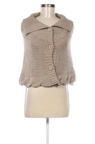 Poncho, Größe M, Farbe Beige, Preis € 10,49