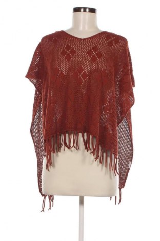 Poncho Tom Tailor, Größe S, Farbe Braun, Preis 4,99 €