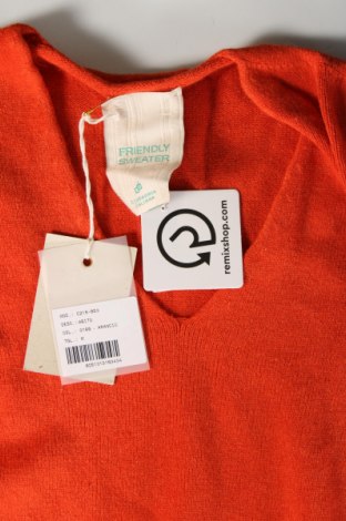 Kleid Friendly Sweater, Größe M, Farbe Orange, Preis 18,99 €