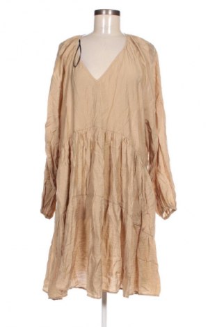 Kleid H&M, Größe XXL, Farbe Beige, Preis 20,49 €