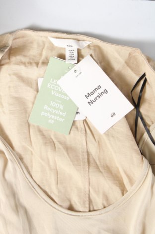 Φόρεμα H&M Mama, Μέγεθος M, Χρώμα  Μπέζ, Τιμή 13,49 €