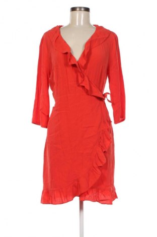 Kleid Ichi, Größe M, Farbe Orange, Preis 13,99 €