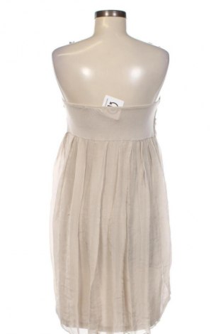 Kleid Made In Italy, Größe M, Farbe Beige, Preis 8,49 €