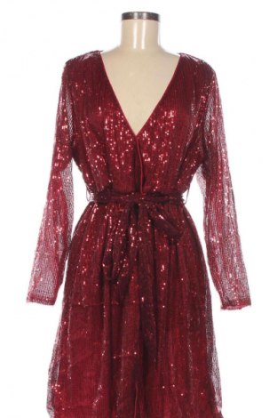 Kleid SHEIN, Größe XL, Farbe Rot, Preis 19,49 €