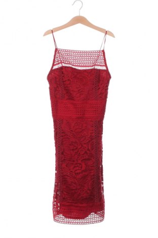 Kleid Topshop, Größe XS, Farbe Rot, Preis 20,99 €