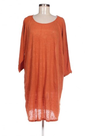 Kleid Velour, Größe L, Farbe Orange, Preis 13,03 €