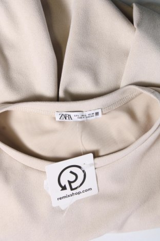 Φόρεμα Zara, Μέγεθος L, Χρώμα  Μπέζ, Τιμή 6,49 €