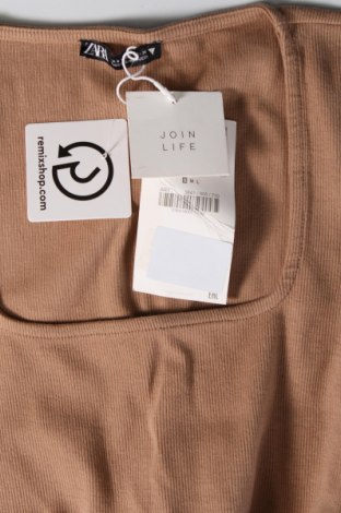 Kleid Zara, Größe S, Farbe Braun, Preis € 21,99