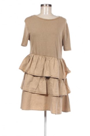 Kleid Zara, Größe L, Farbe Beige, Preis € 8,49