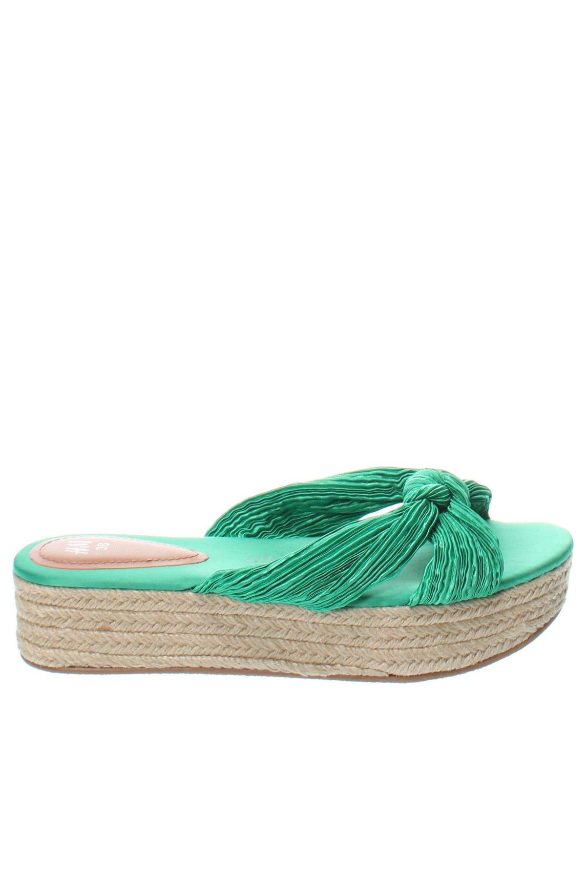 Papuci H&M, Mărime 38, Culoare Verde, Preț 65,99 Lei