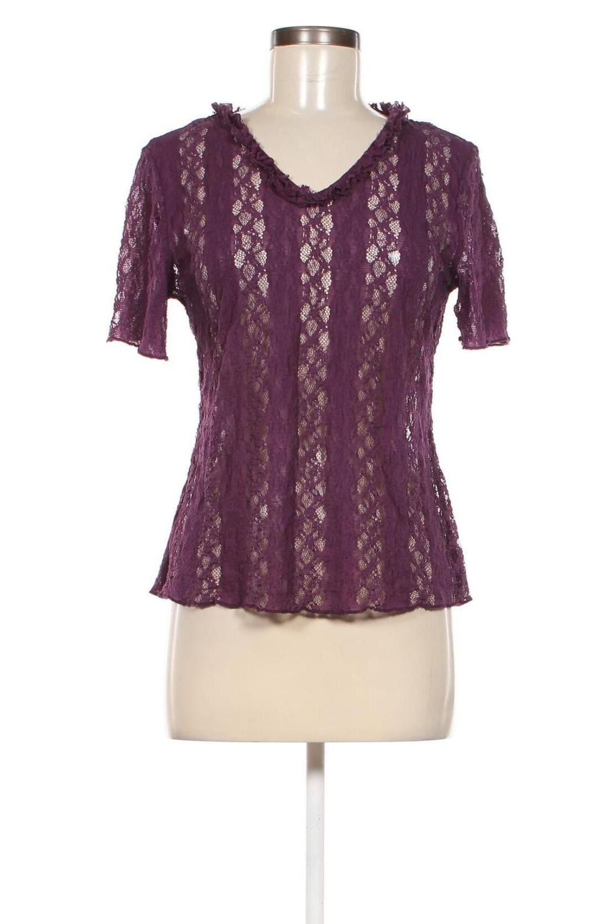 Damen Shirt, Größe M, Farbe Lila, Preis 5,99 €