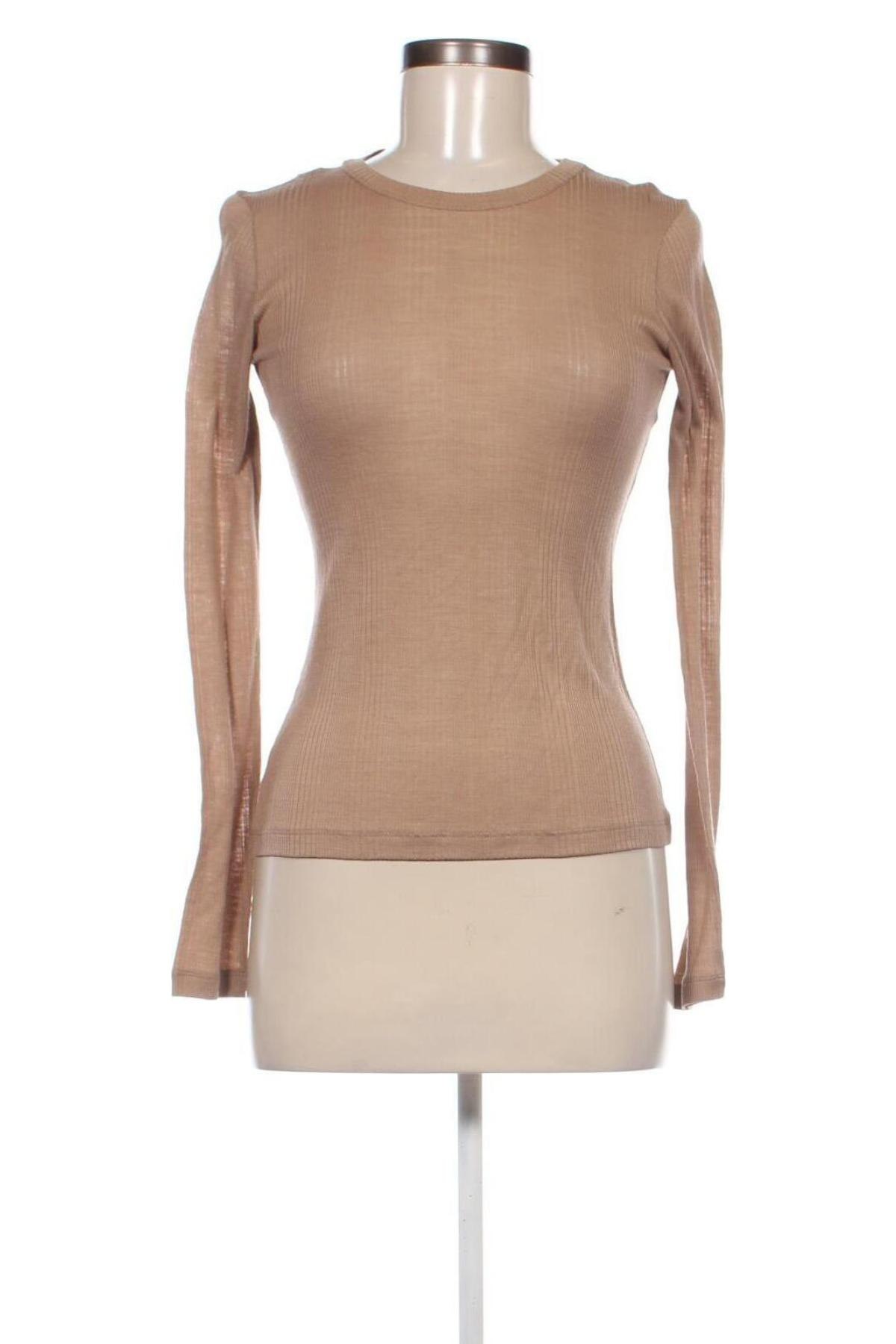 Damen Shirt, Größe S, Farbe Beige, Preis 9,99 €