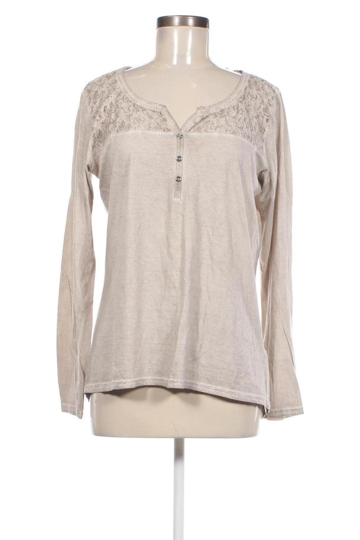 Damen Shirt, Größe M, Farbe Beige, Preis € 3,99