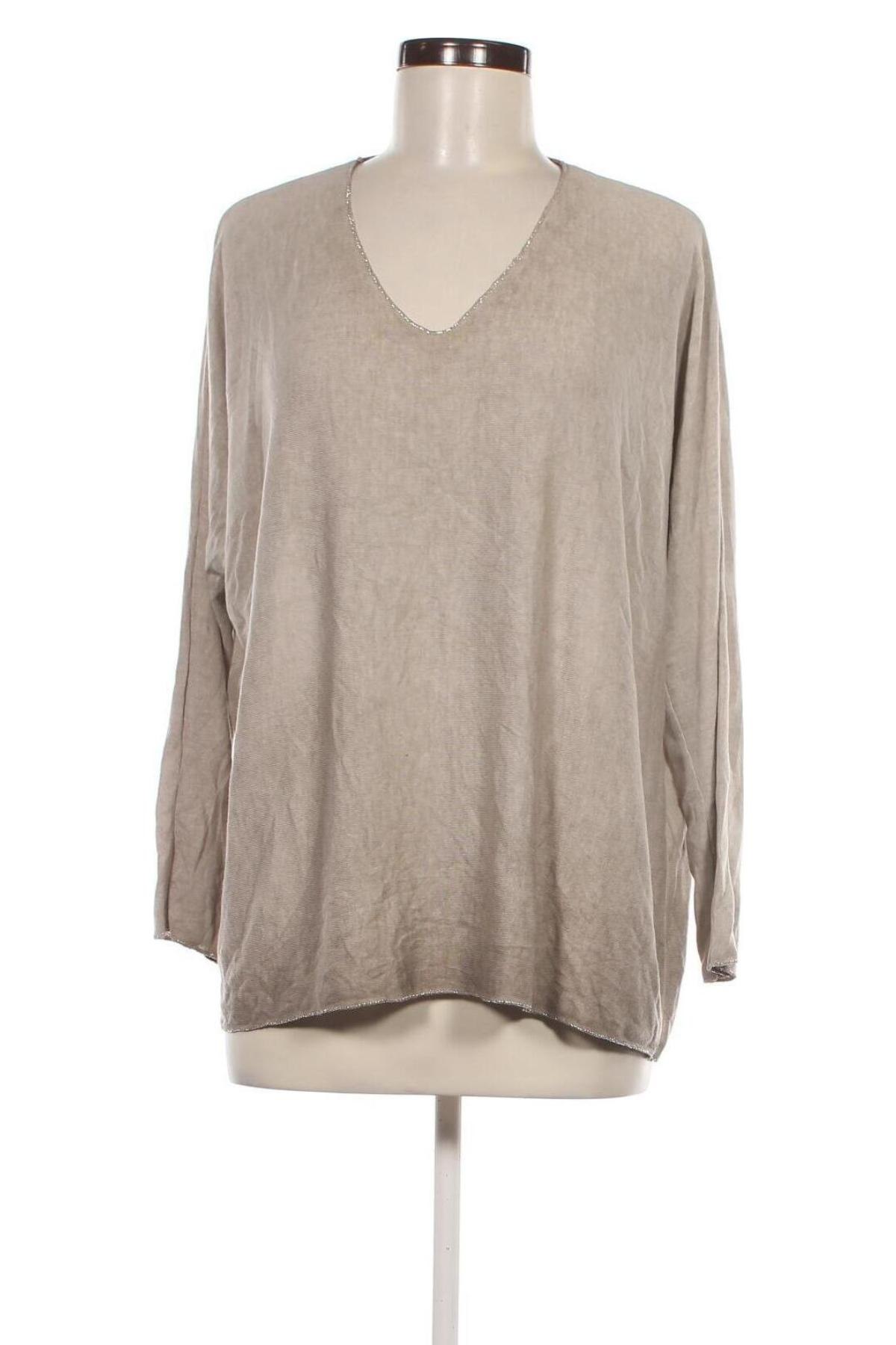 Damen Shirt, Größe XXL, Farbe Beige, Preis 6,49 €