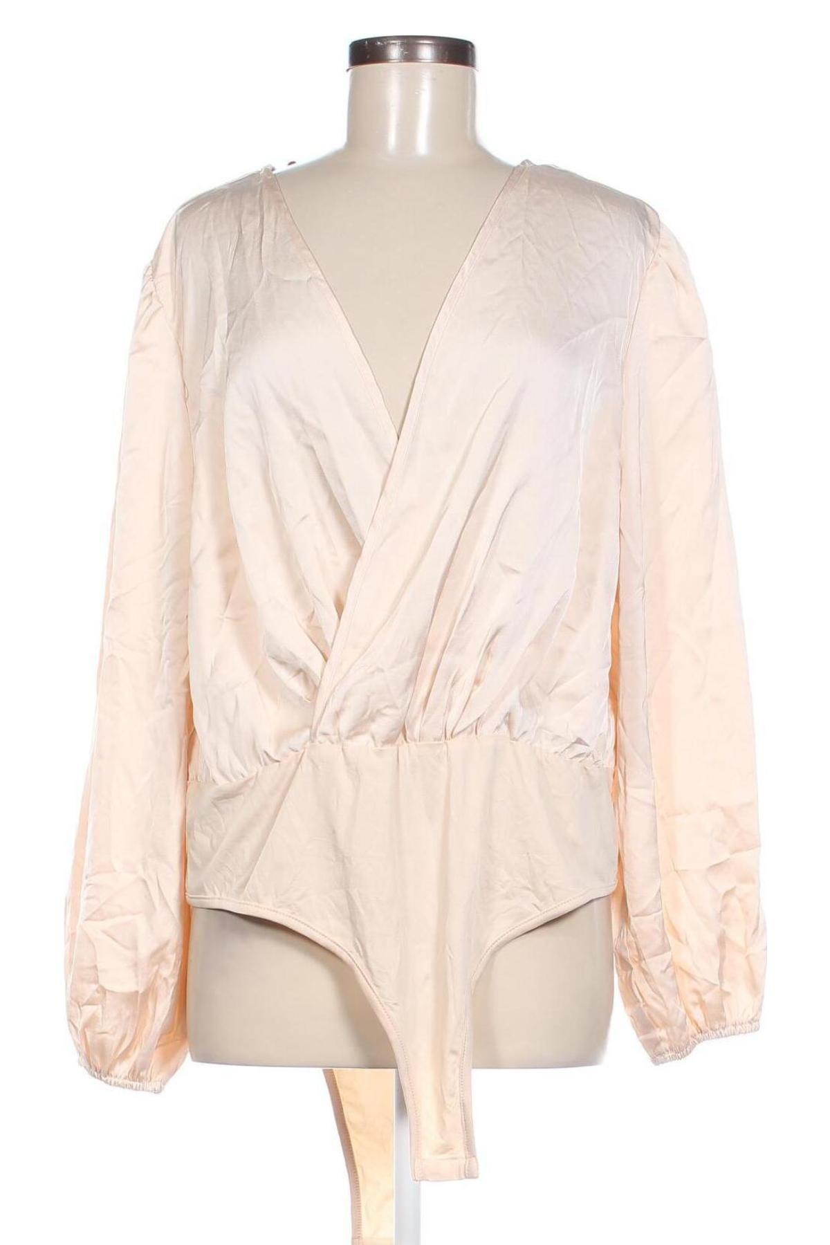 Damenbluse-Body SHEIN, Größe XXL, Farbe Beige, Preis € 5,99