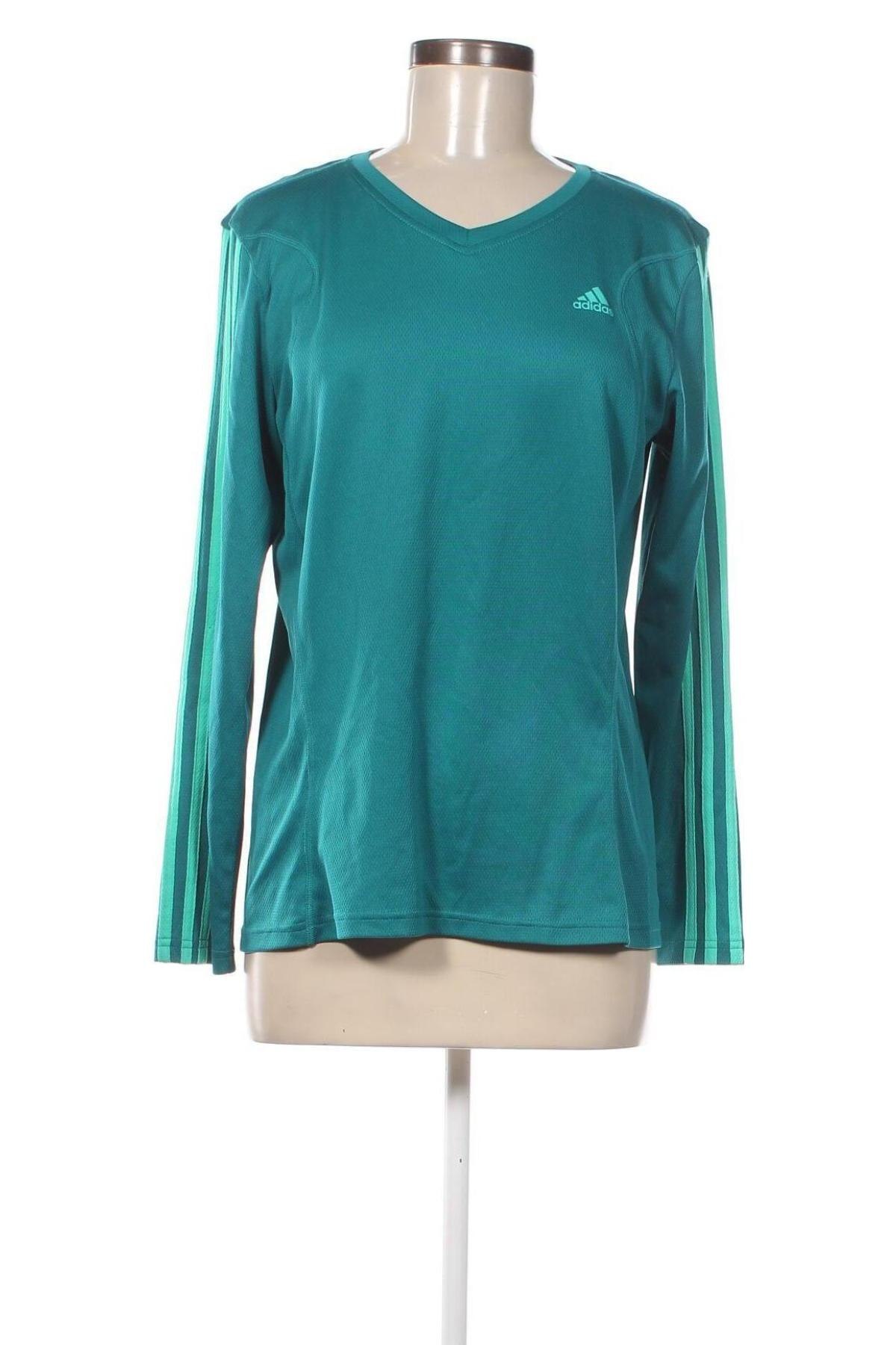 Bluză de femei Adidas, Mărime XL, Culoare Albastru, Preț 52,99 Lei