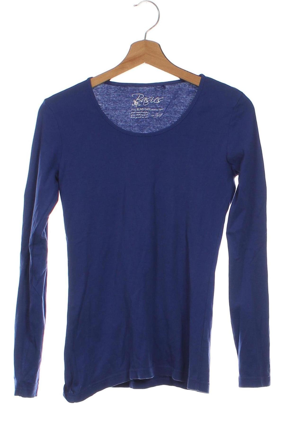 Damen Shirt Basics, Größe XS, Farbe Blau, Preis € 5,99