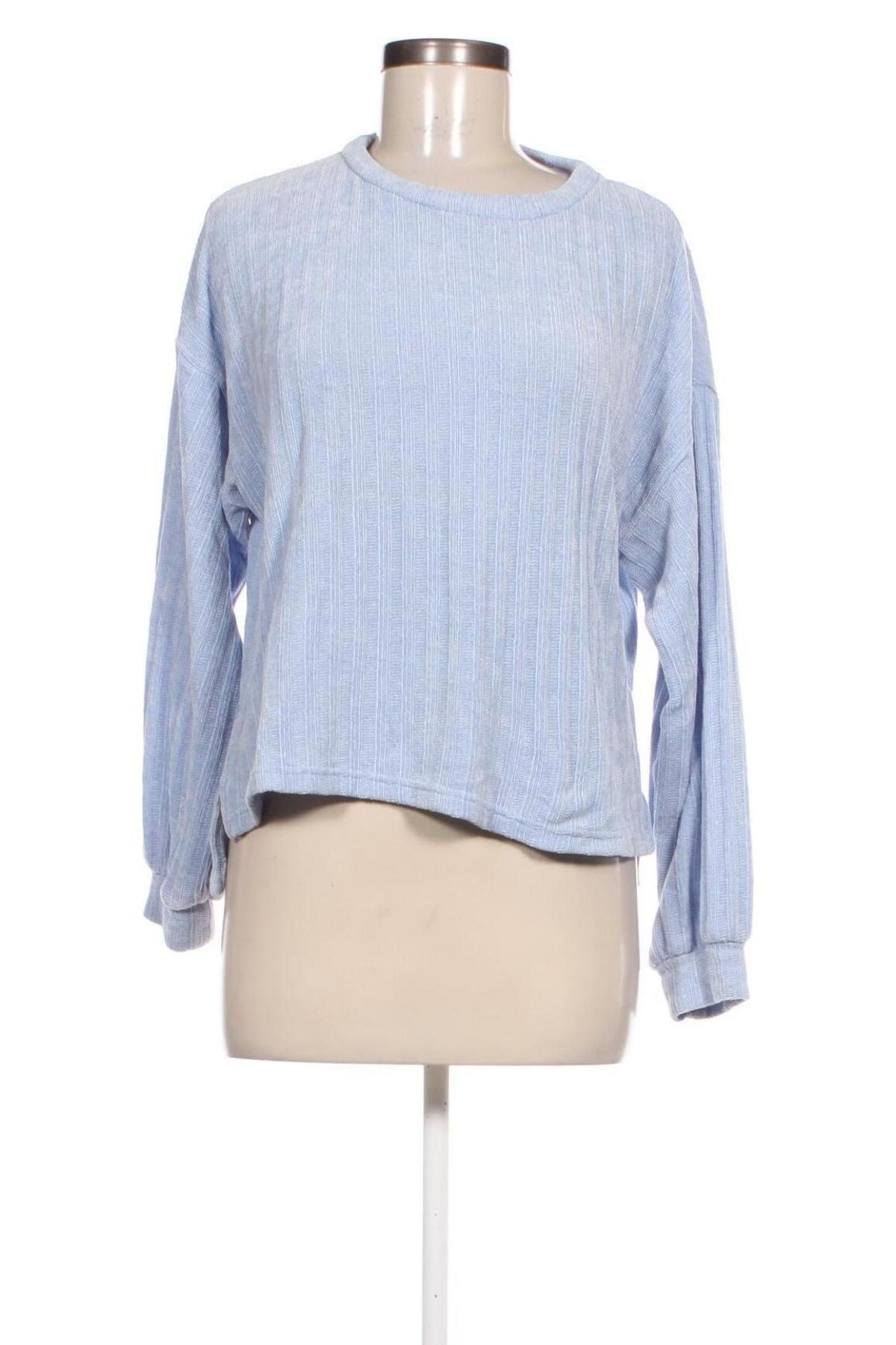 Damen Shirt Bershka, Größe M, Farbe Blau, Preis € 13,49