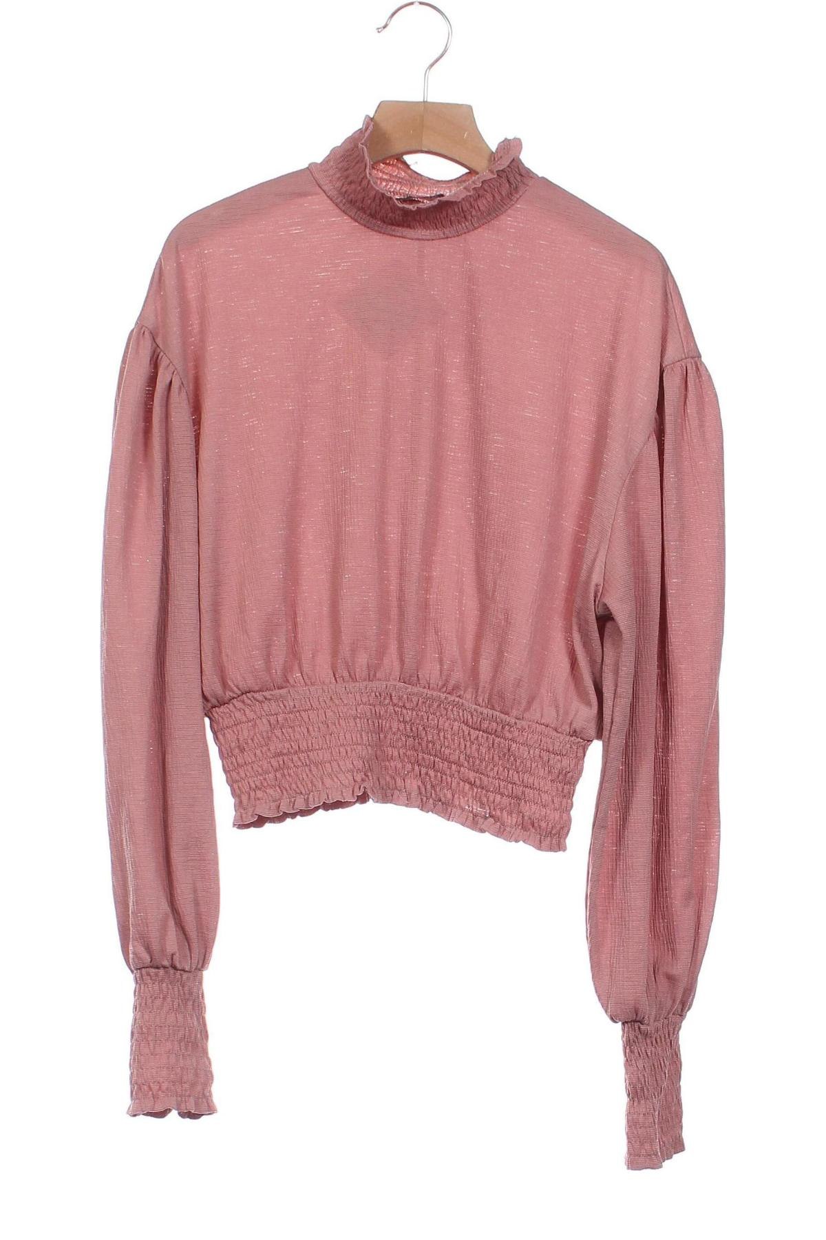 Damen Shirt Bershka, Größe XS, Farbe Rosa, Preis 4,99 €