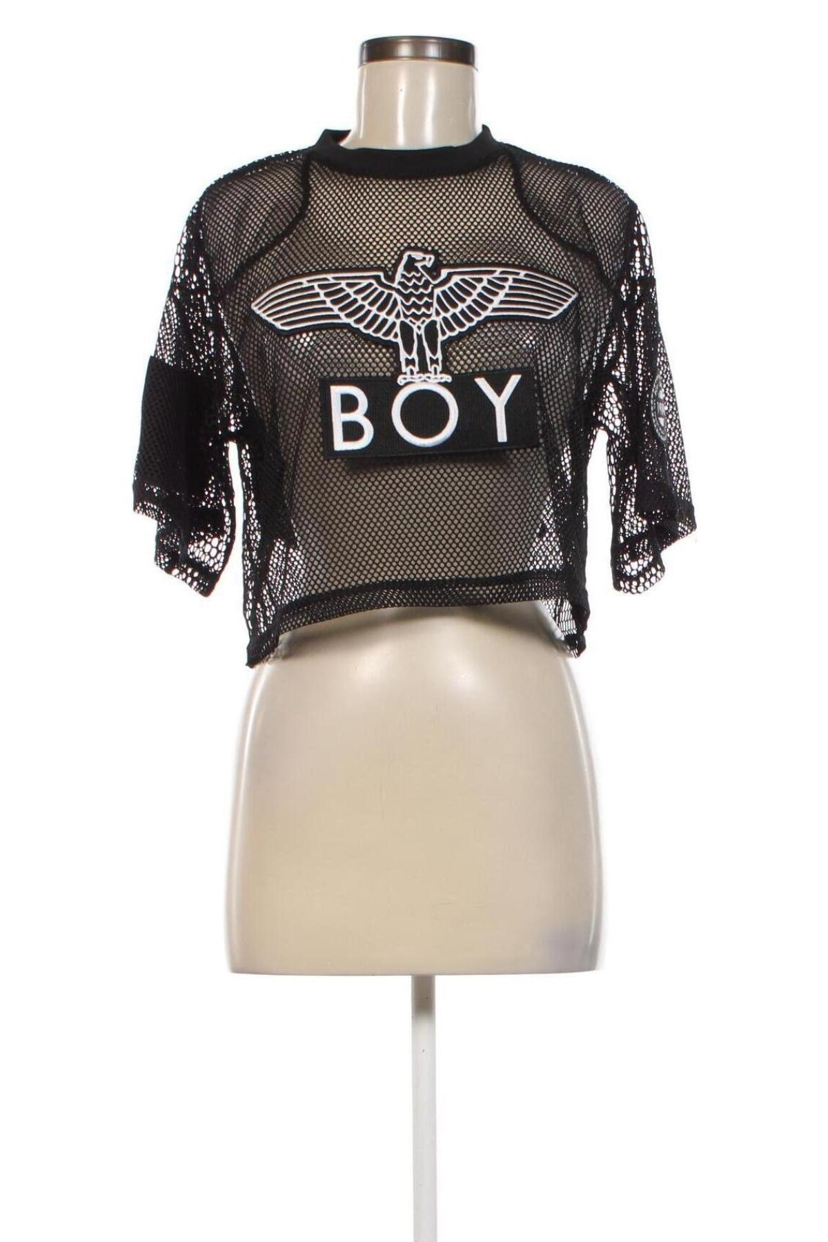 Damen Shirt Boy London, Größe L, Farbe Schwarz, Preis 26,99 €