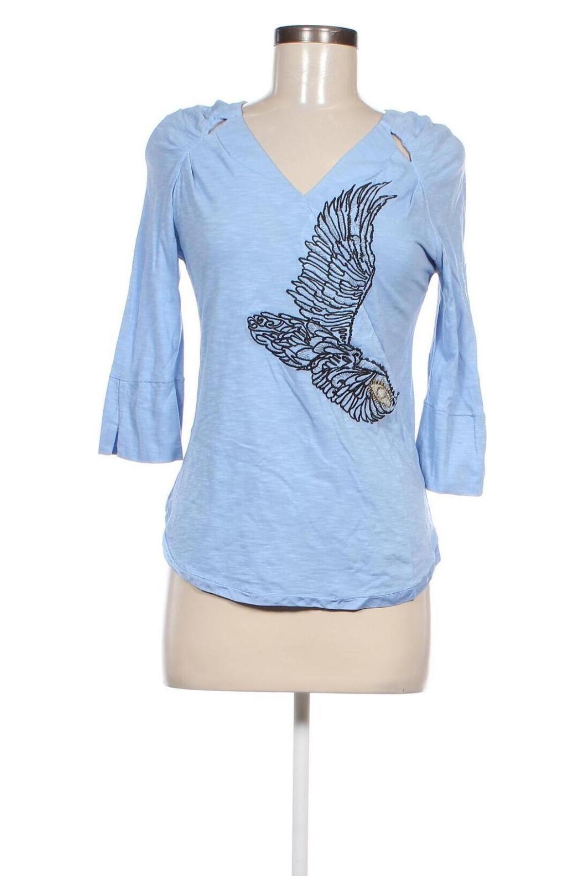 Damen Shirt DANIELA DALLAVALLE, Größe S, Farbe Blau, Preis 72,99 €