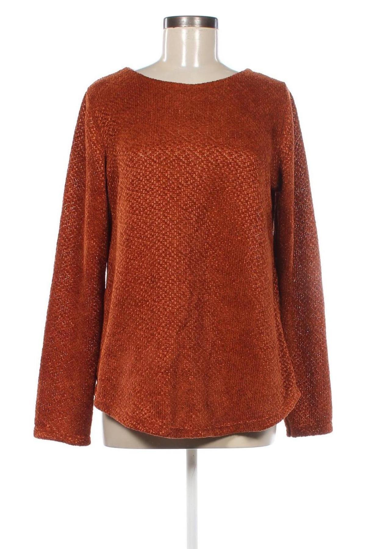 Damen Shirt DNY, Größe L, Farbe Braun, Preis 10,99 €