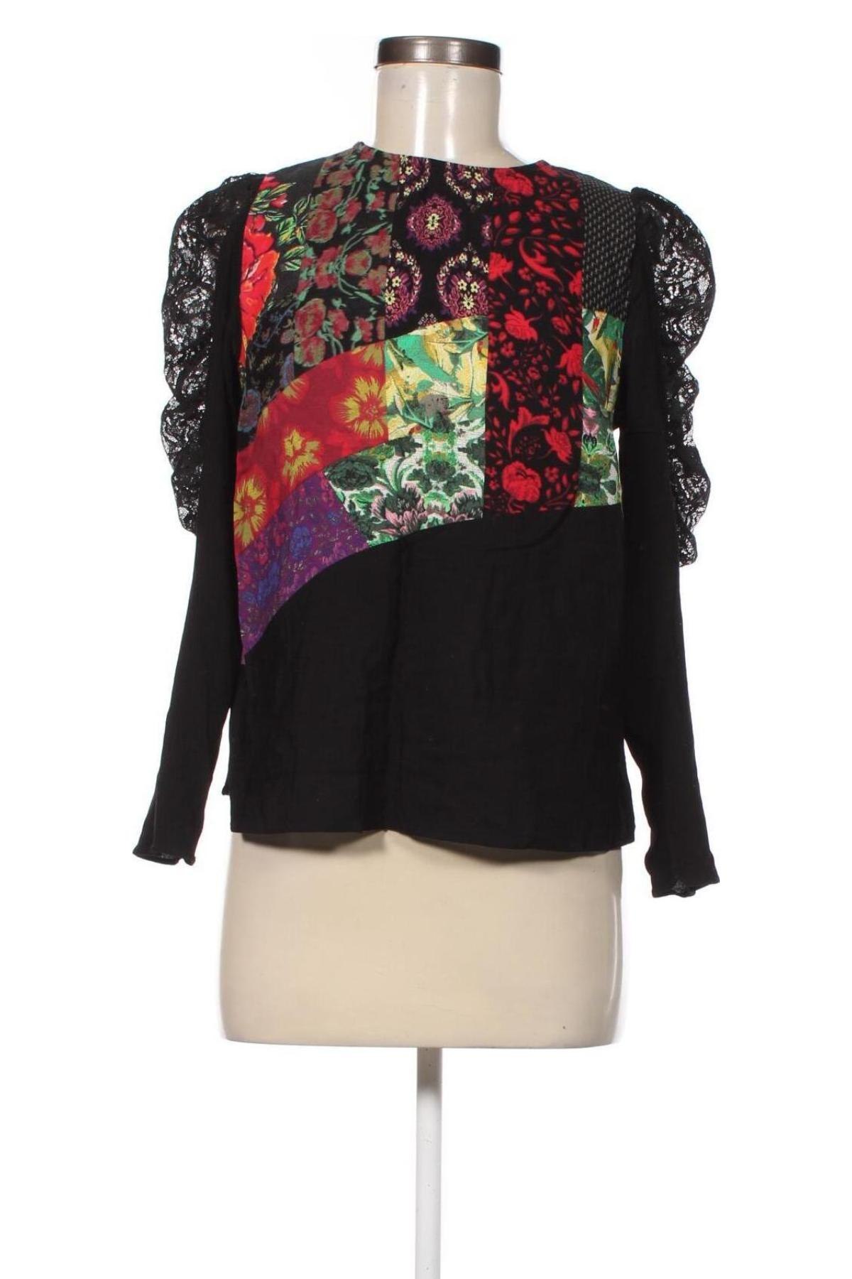 Damen Shirt Desigual, Größe M, Farbe Schwarz, Preis € 13,99