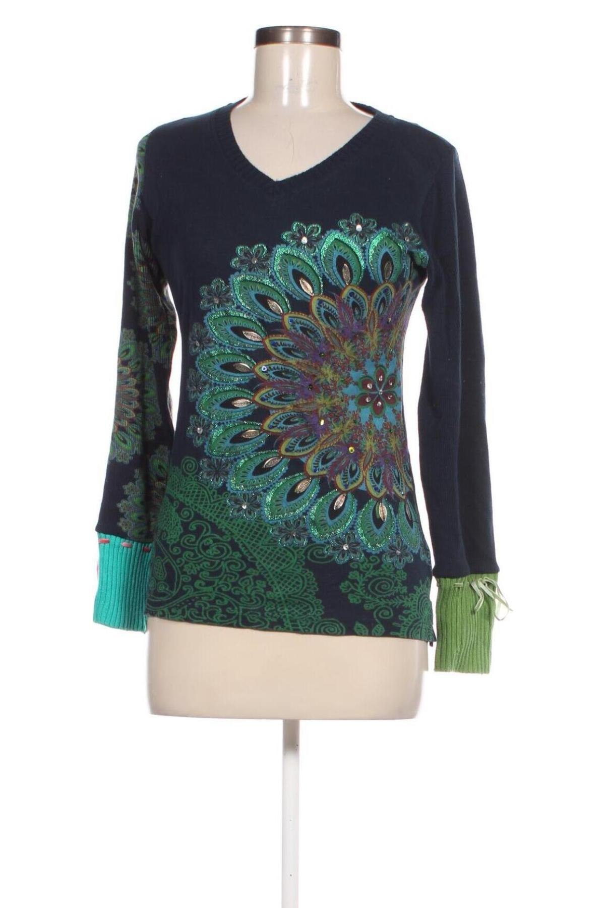 Damen Shirt Desigual, Größe M, Farbe Blau, Preis 33,99 €