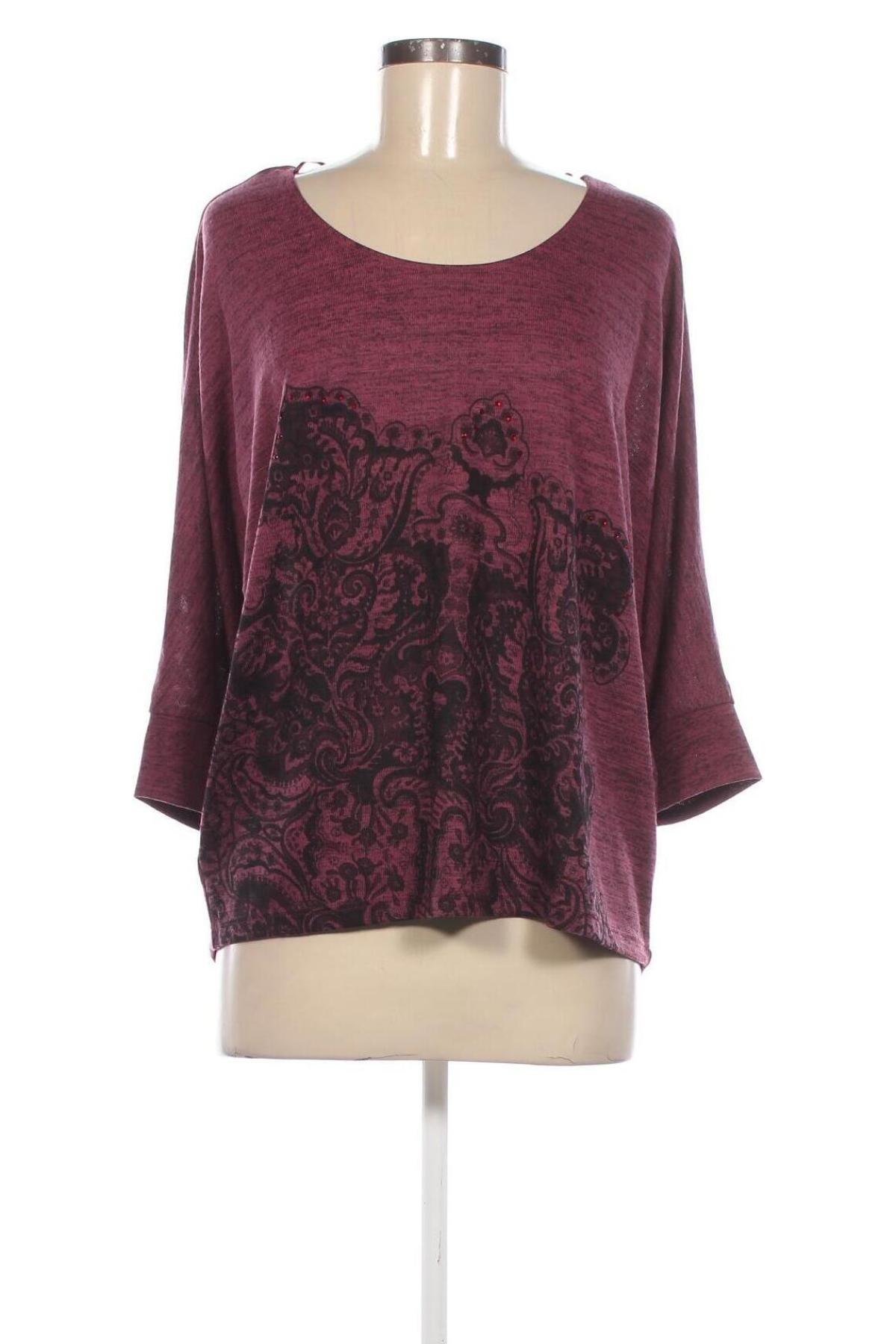 Damen Shirt Desigual, Größe L, Farbe Lila, Preis 41,99 €