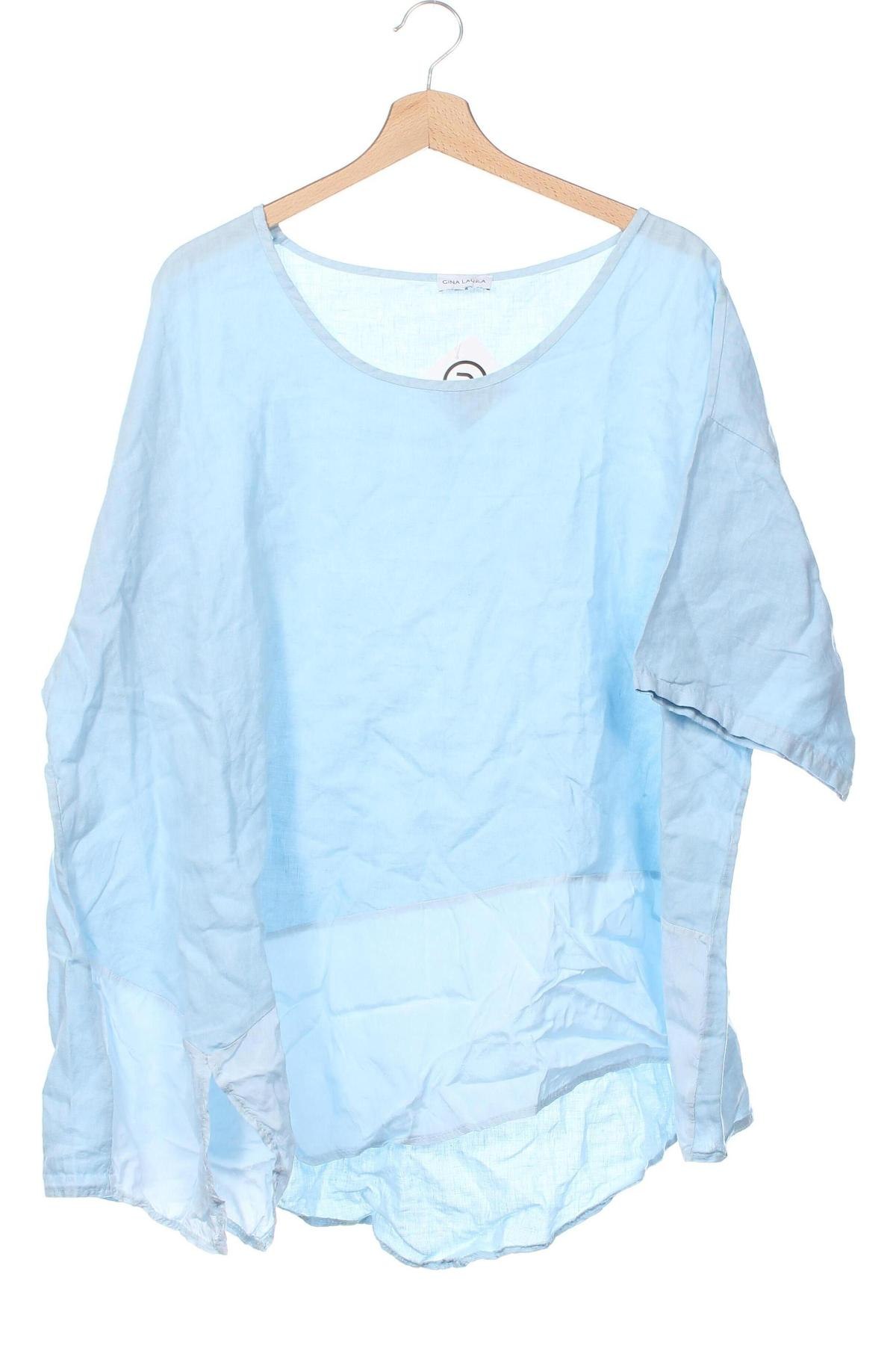 Damen Shirt Gina Laura, Größe XXL, Farbe Blau, Preis 14,99 €