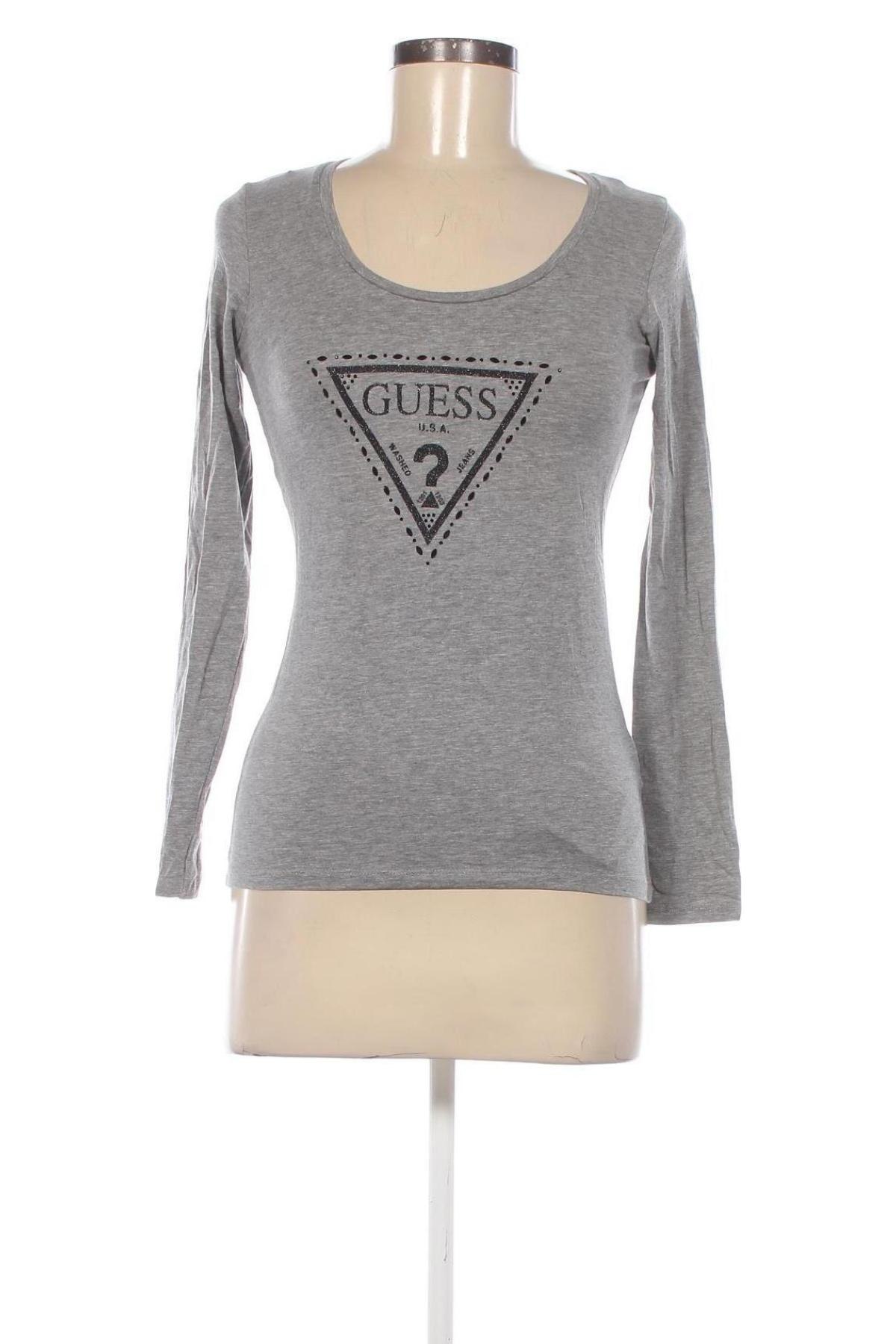 Bluză de femei Guess, Mărime S, Culoare Gri, Preț 157,99 Lei