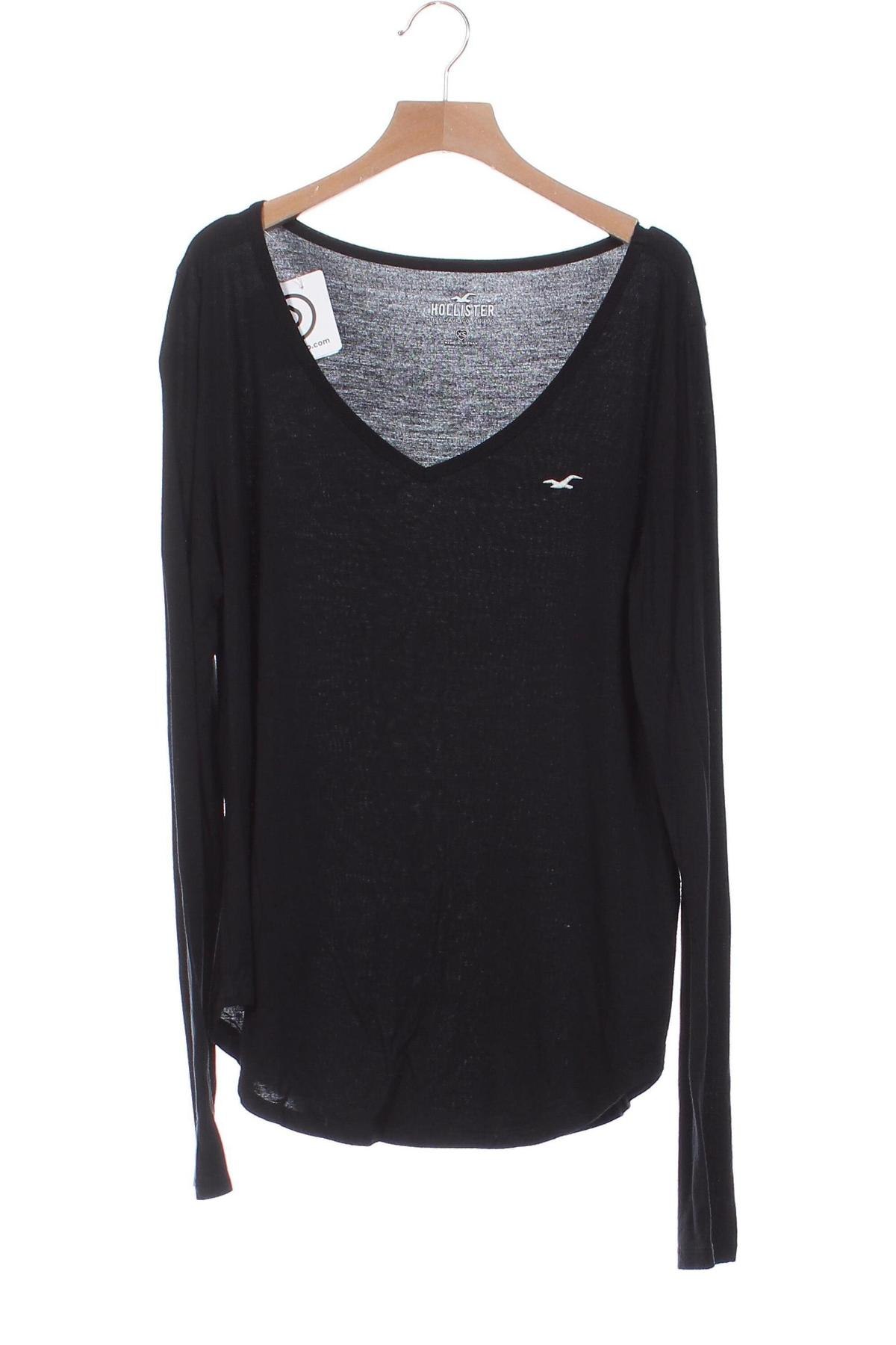 Damen Shirt Hollister, Größe XS, Farbe Schwarz, Preis 10,99 €