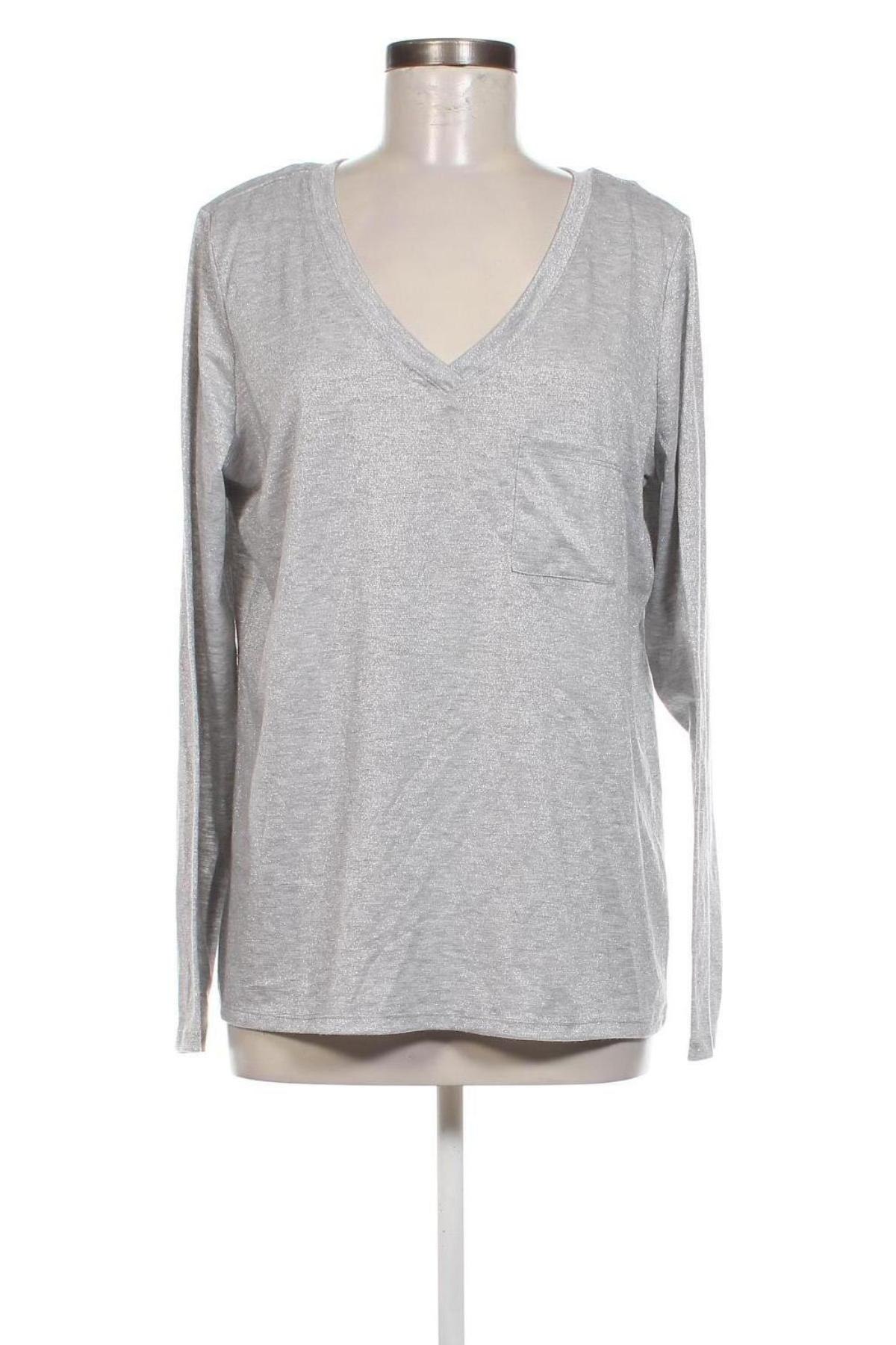 Damen Shirt Janina, Größe XL, Farbe Silber, Preis € 6,49