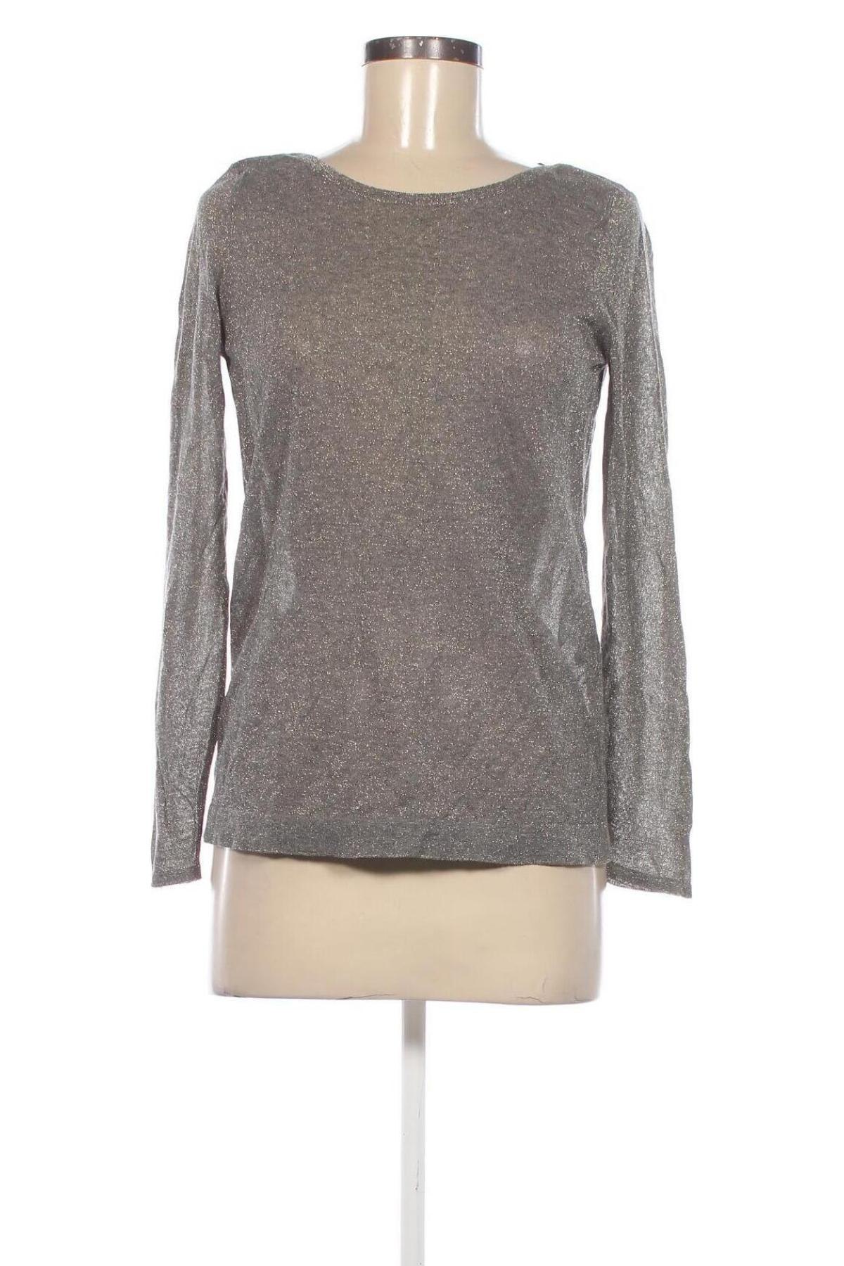 Damen Shirt Massimo Dutti, Größe M, Farbe Silber, Preis 16,99 €