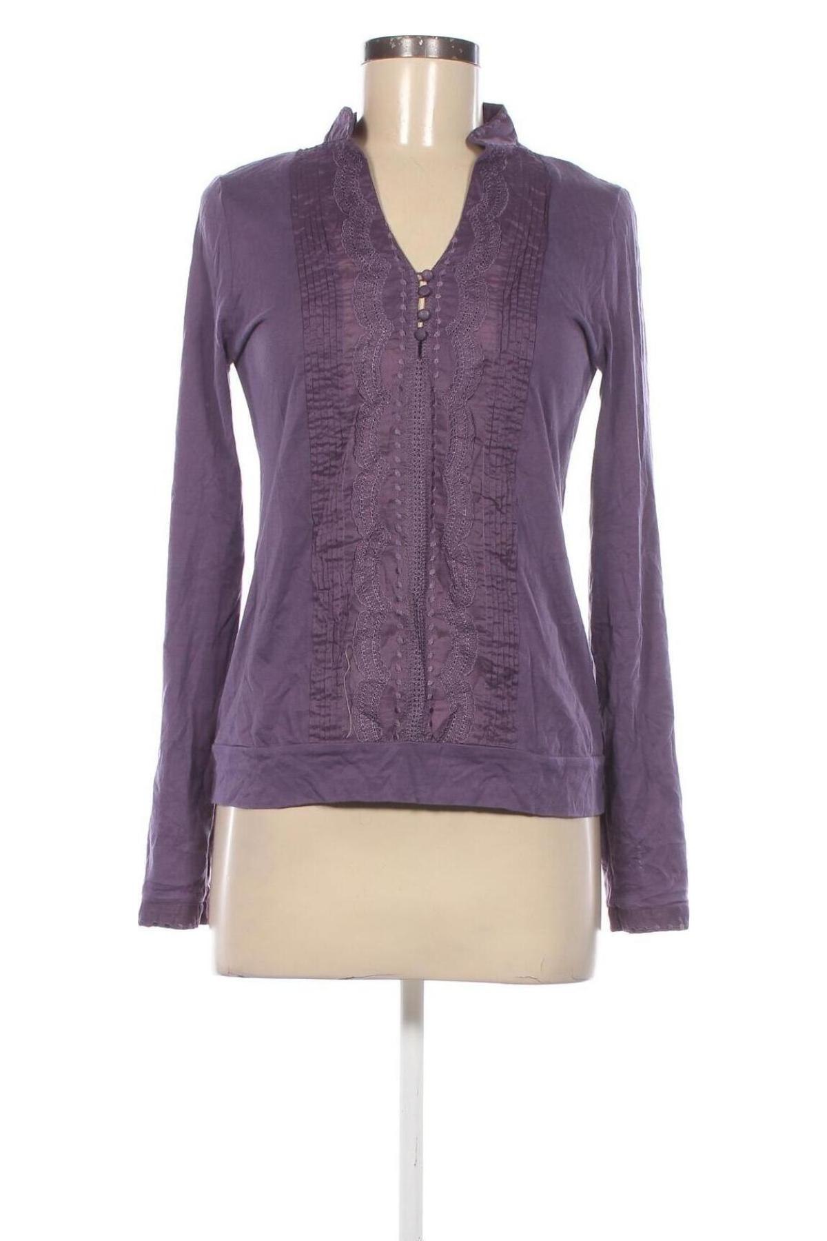 Damen Shirt Massimo Dutti, Größe M, Farbe Lila, Preis € 10,49