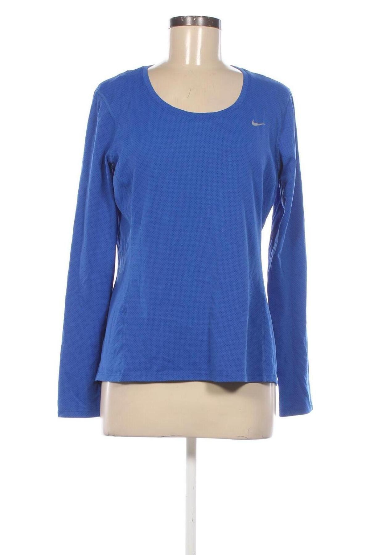 Damen Shirt Nike, Größe L, Farbe Blau, Preis 21,99 €