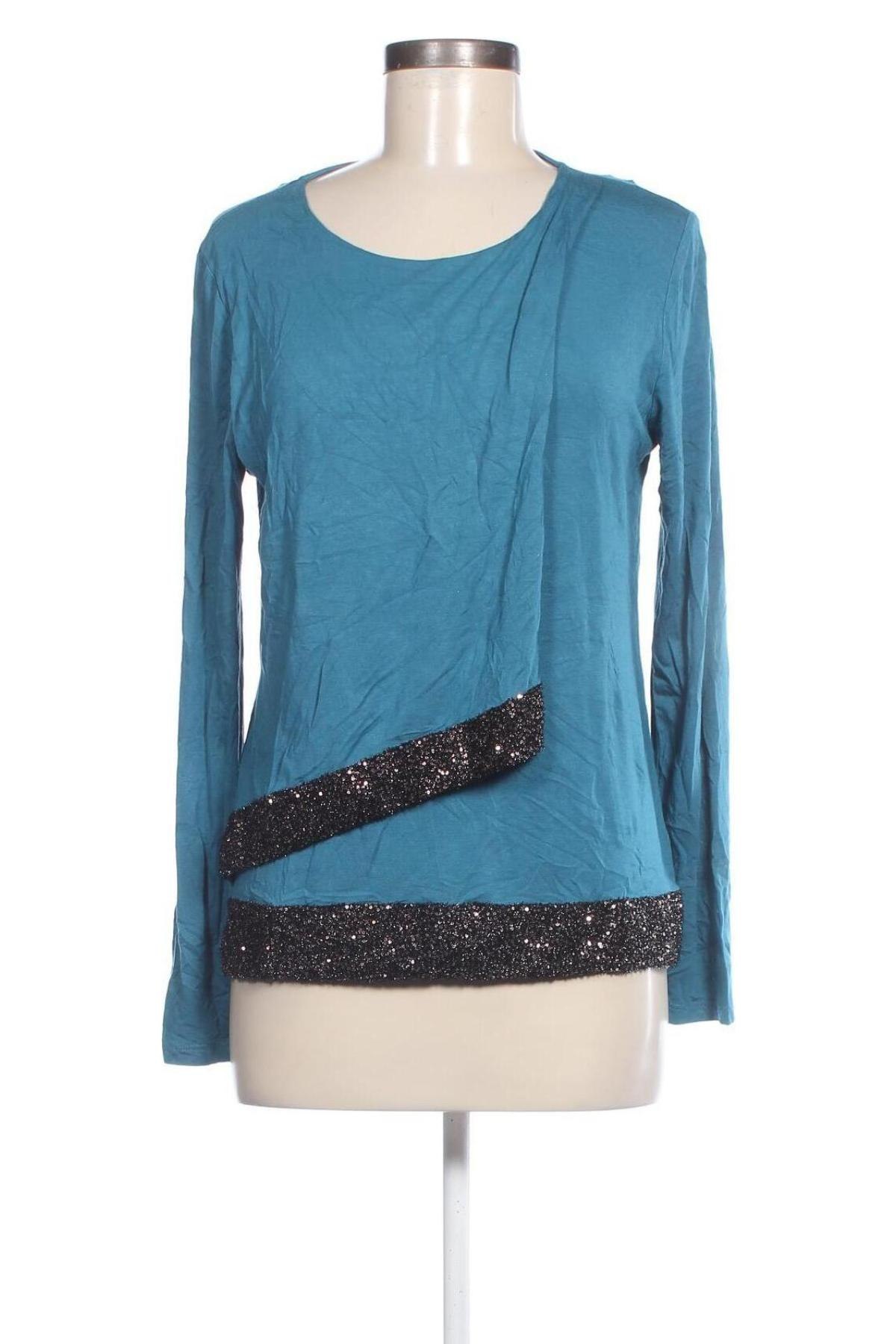 Damen Shirt Papillon, Größe M, Farbe Blau, Preis 23,99 €