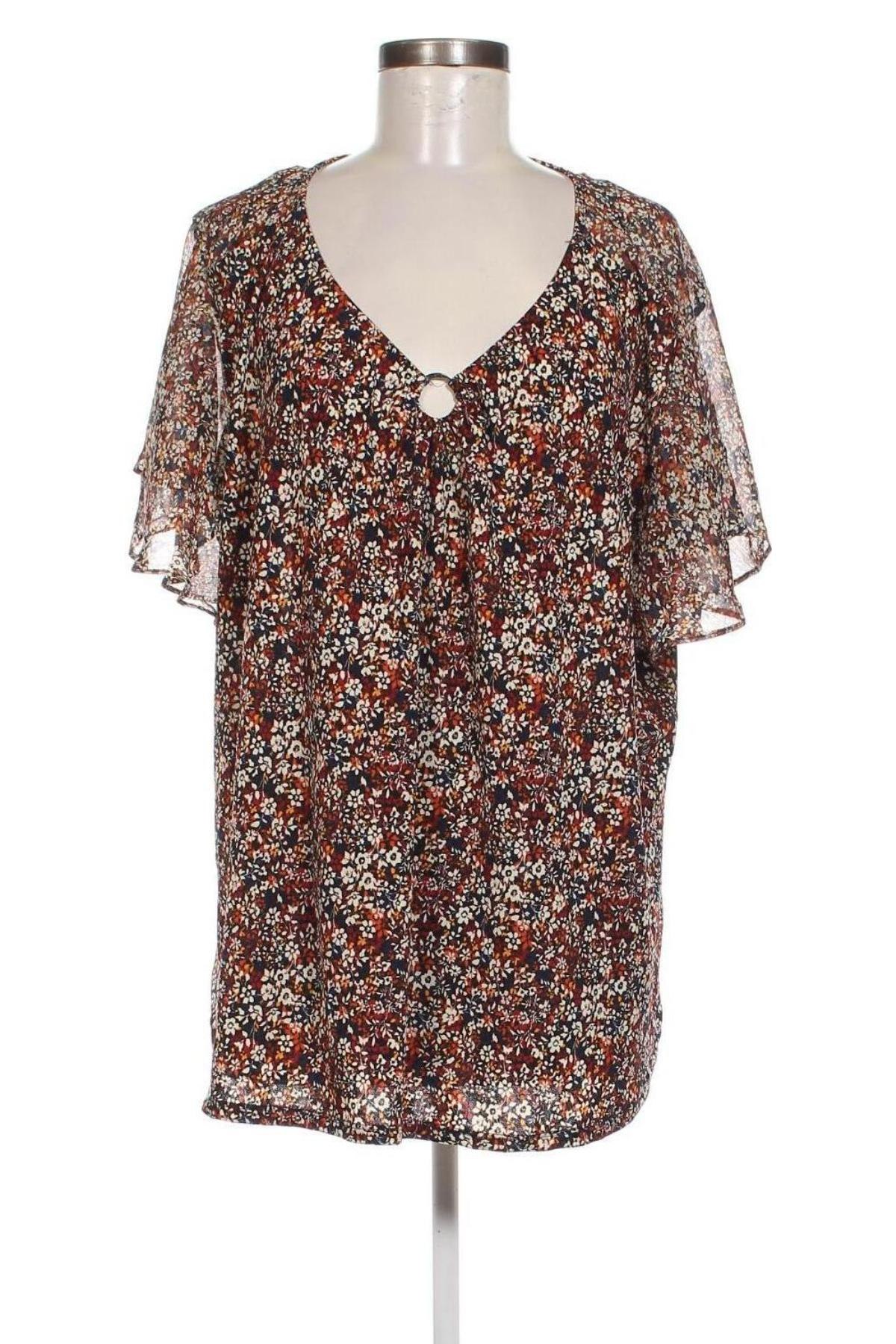 Damen Shirt Paprika, Größe 3XL, Farbe Mehrfarbig, Preis 12,99 €