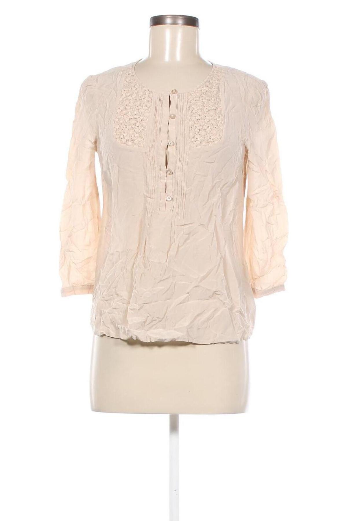 Damen Shirt Patrizia Pepe, Größe M, Farbe Beige, Preis 38,99 €