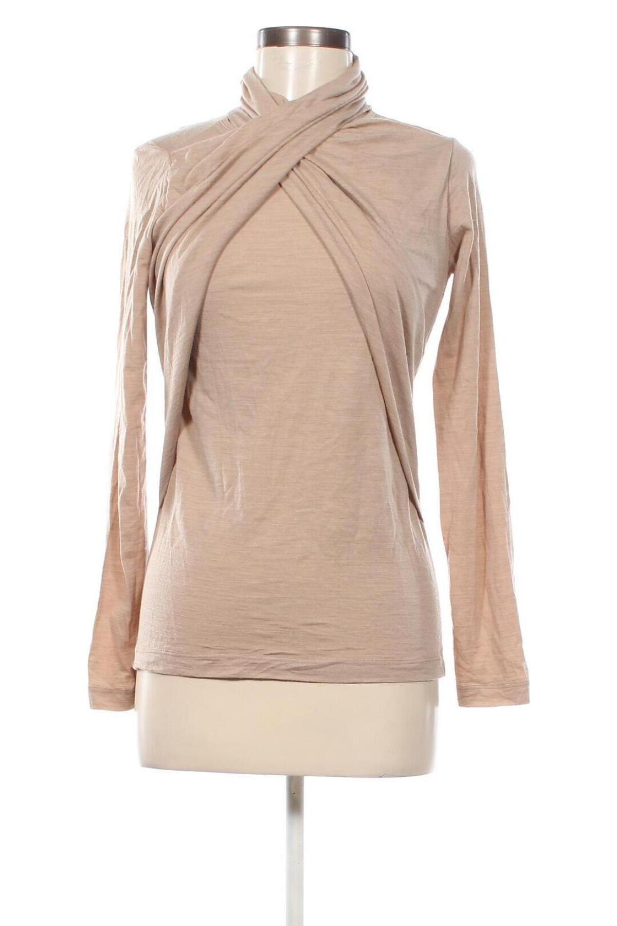 Damen Shirt Piu & Piu, Größe M, Farbe Beige, Preis 14,99 €