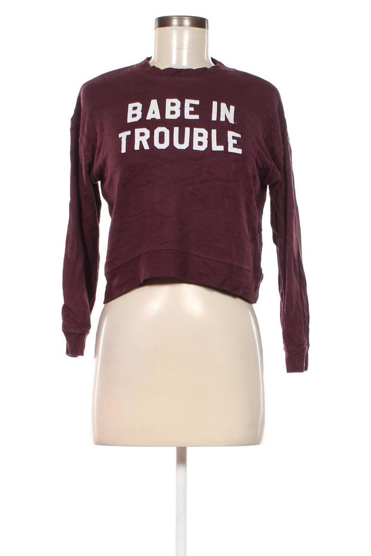 Damen Shirt Pull&Bear, Größe S, Farbe Rot, Preis € 3,99