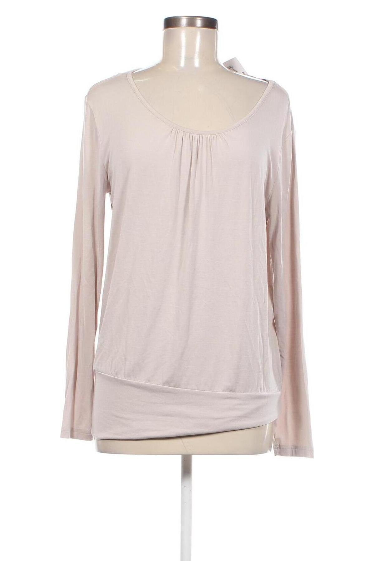 Damen Shirt Qiero!, Größe M, Farbe Beige, Preis 10,00 €